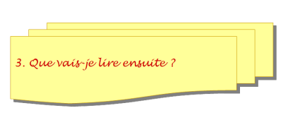 Que vais-je lire ensuite